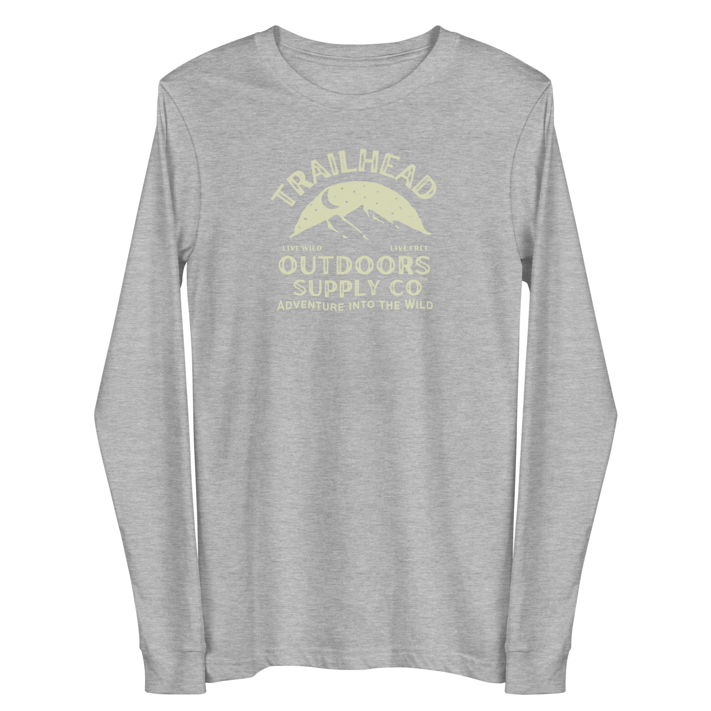 Trailhead Outdoors Supply Co.™ Long Sleeve Tee | Bella + Canvas 3501