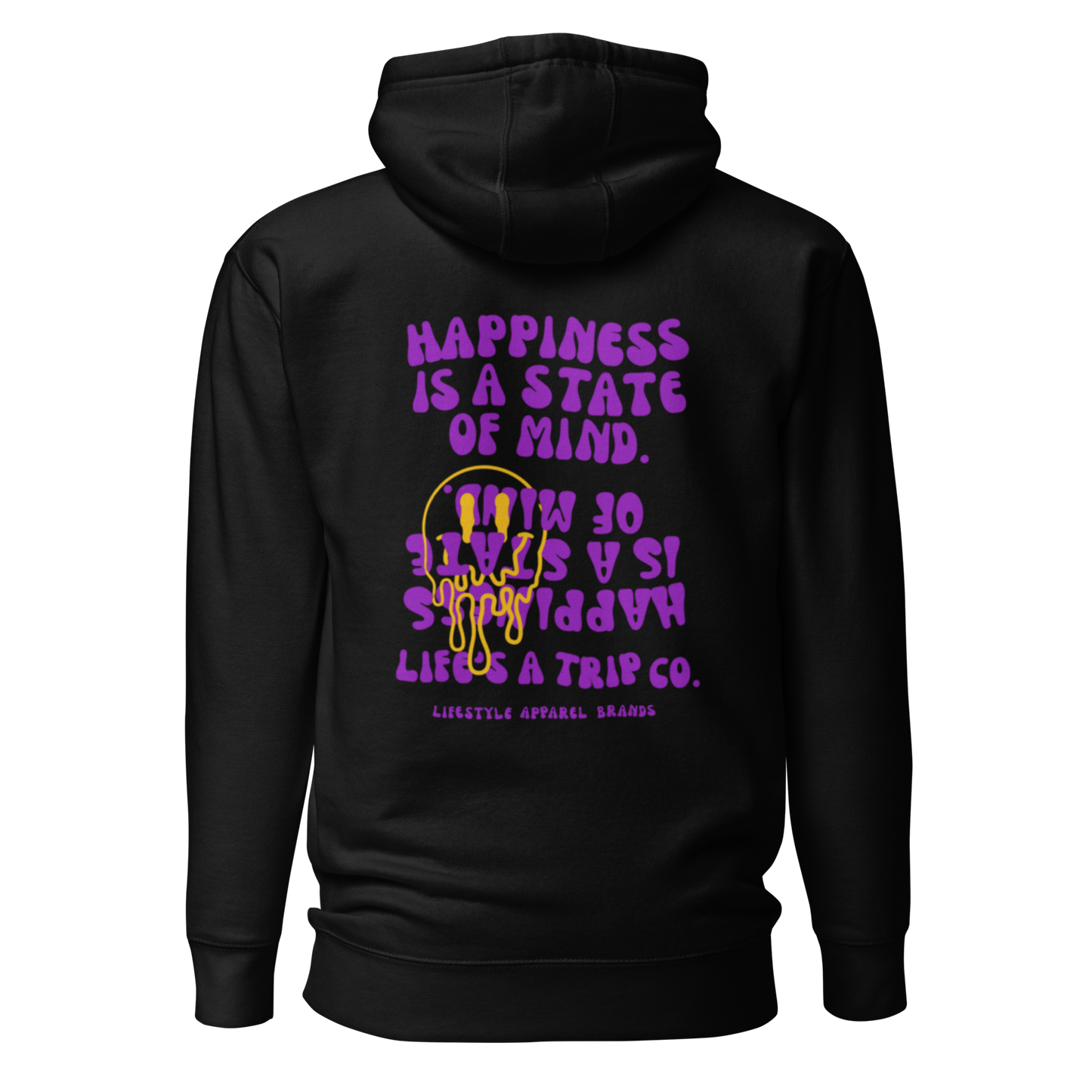 Life's a Trip Co.™ Happiness is a State of Mind | Premium Hoodie | Cotton Heritage M2580