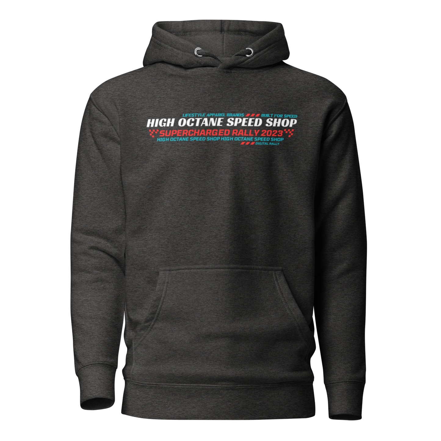 High Octane Speed Shop™ Premium Hoodie | Cotton Heritage M2580 Front/Back