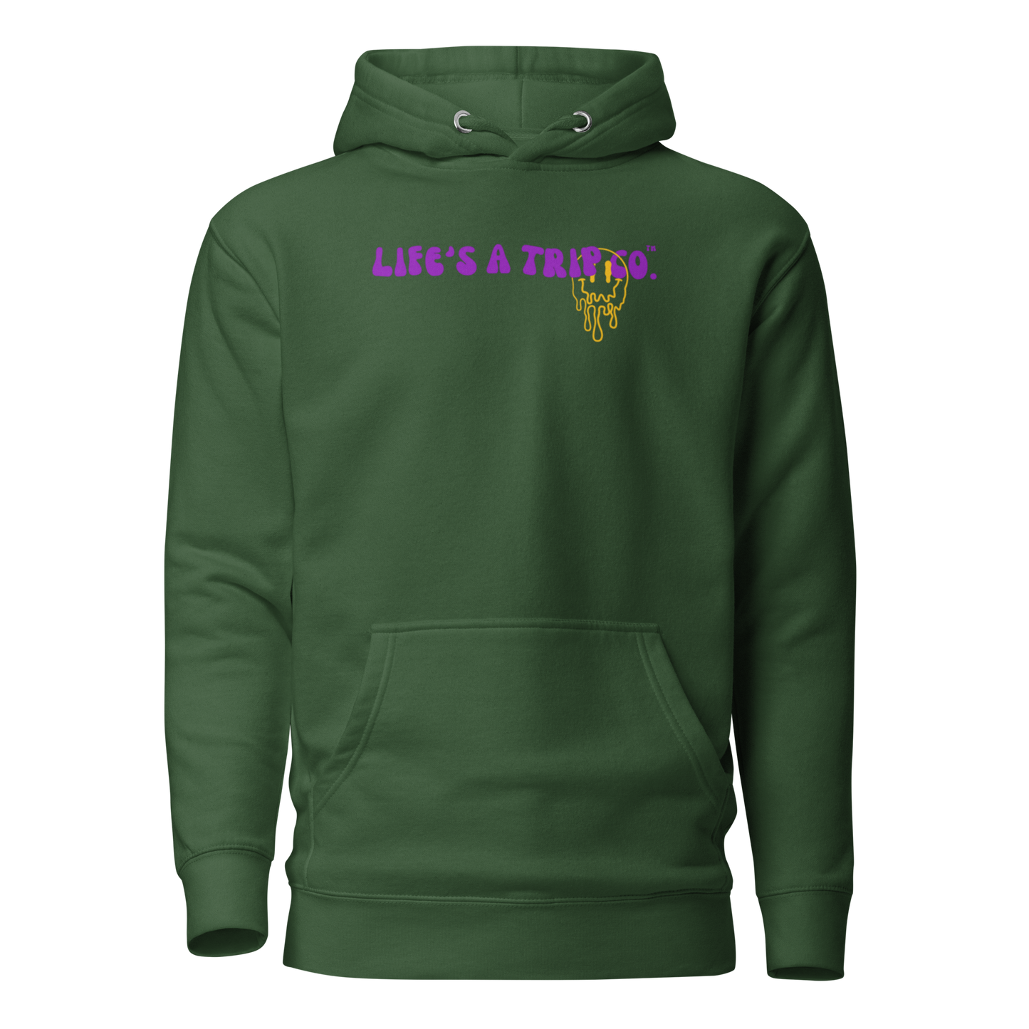 Life's a Trip Co.™ Happiness is a State of Mind | Premium Hoodie | Cotton Heritage M2580