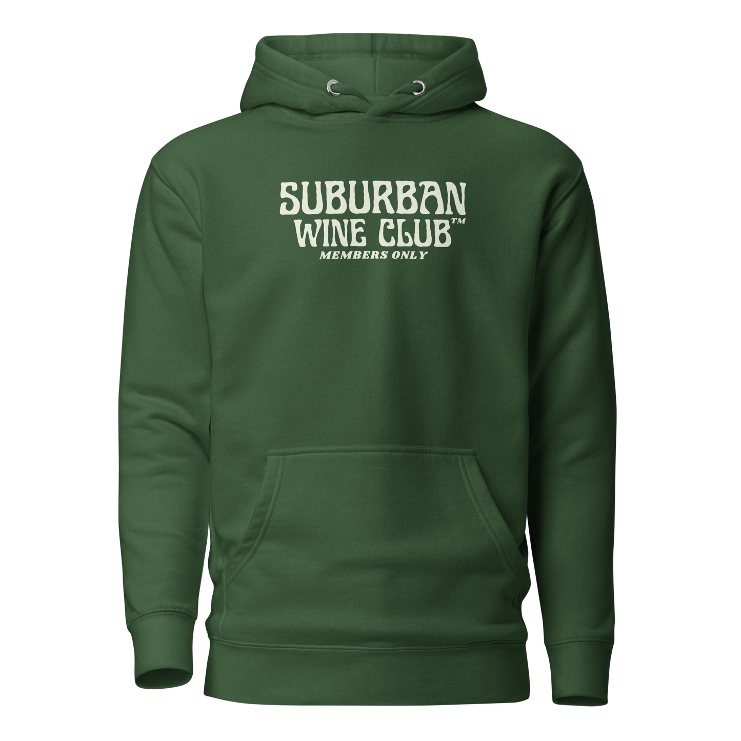 Suburban WIne Club™ Unisex Premium Hoodie | Cotton Heritage M2580 | Front