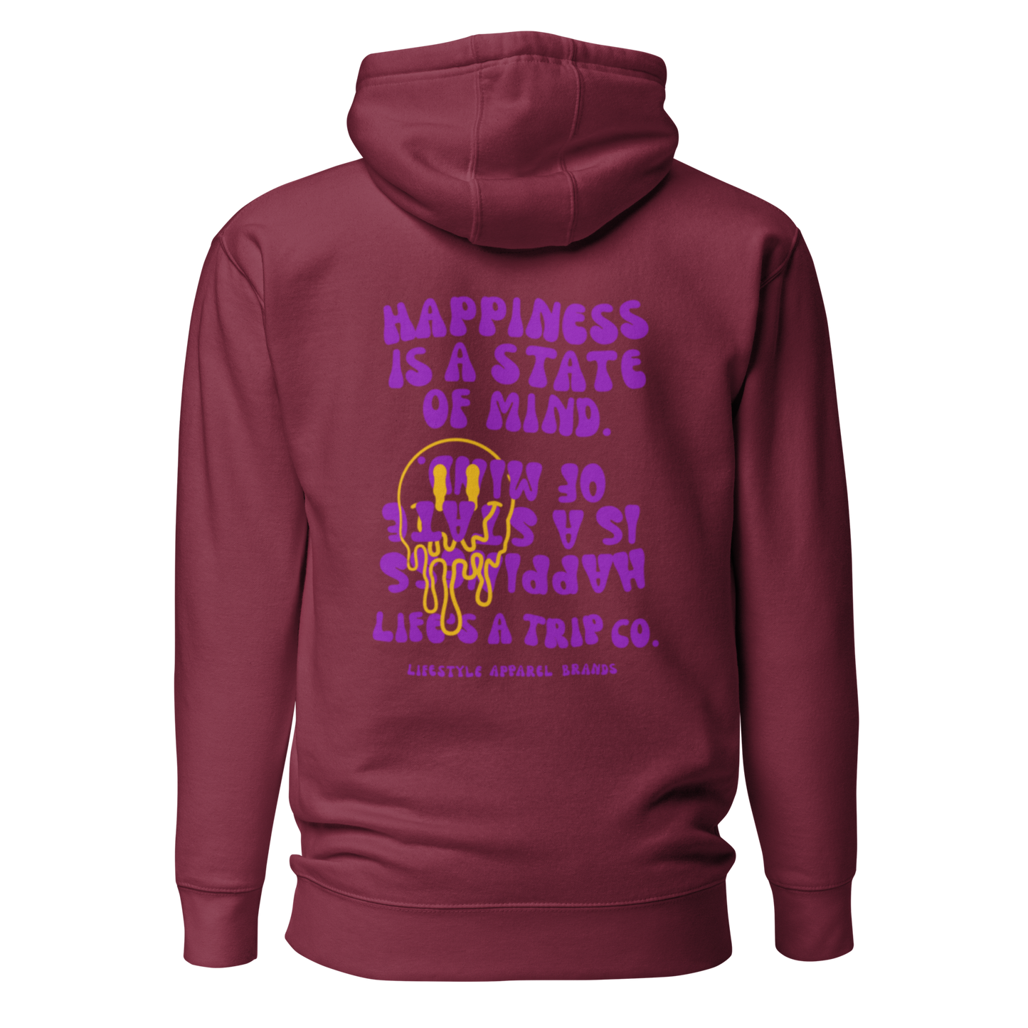 Life's a Trip Co.™ Happiness is a State of Mind | Premium Hoodie | Cotton Heritage M2580