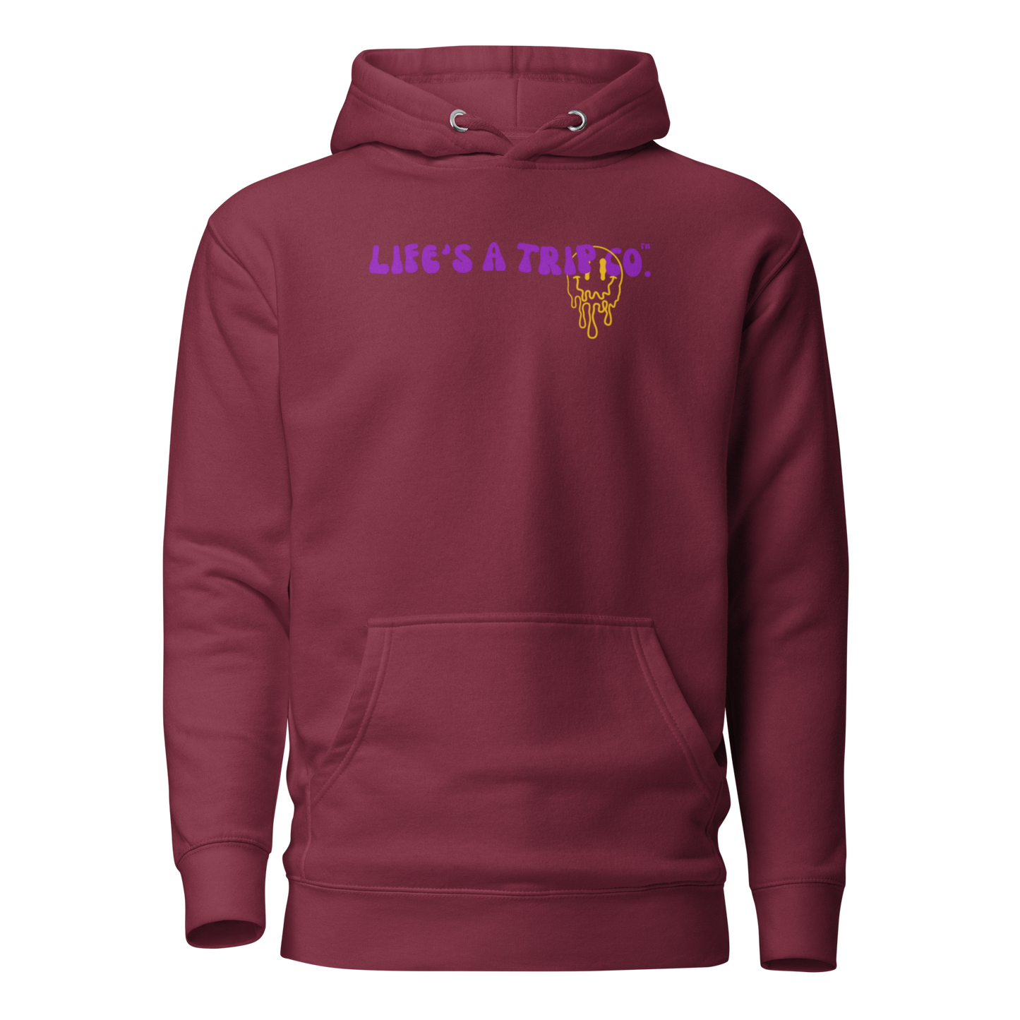 Life's a Trip Co.™ Happiness is a State of Mind | Premium Hoodie | Cotton Heritage M2580