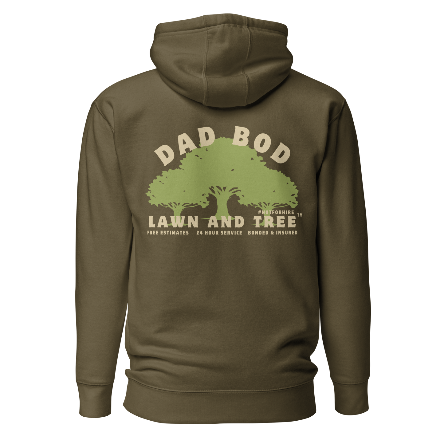 Dad Bod Lawn and Tree™ - Hoodie