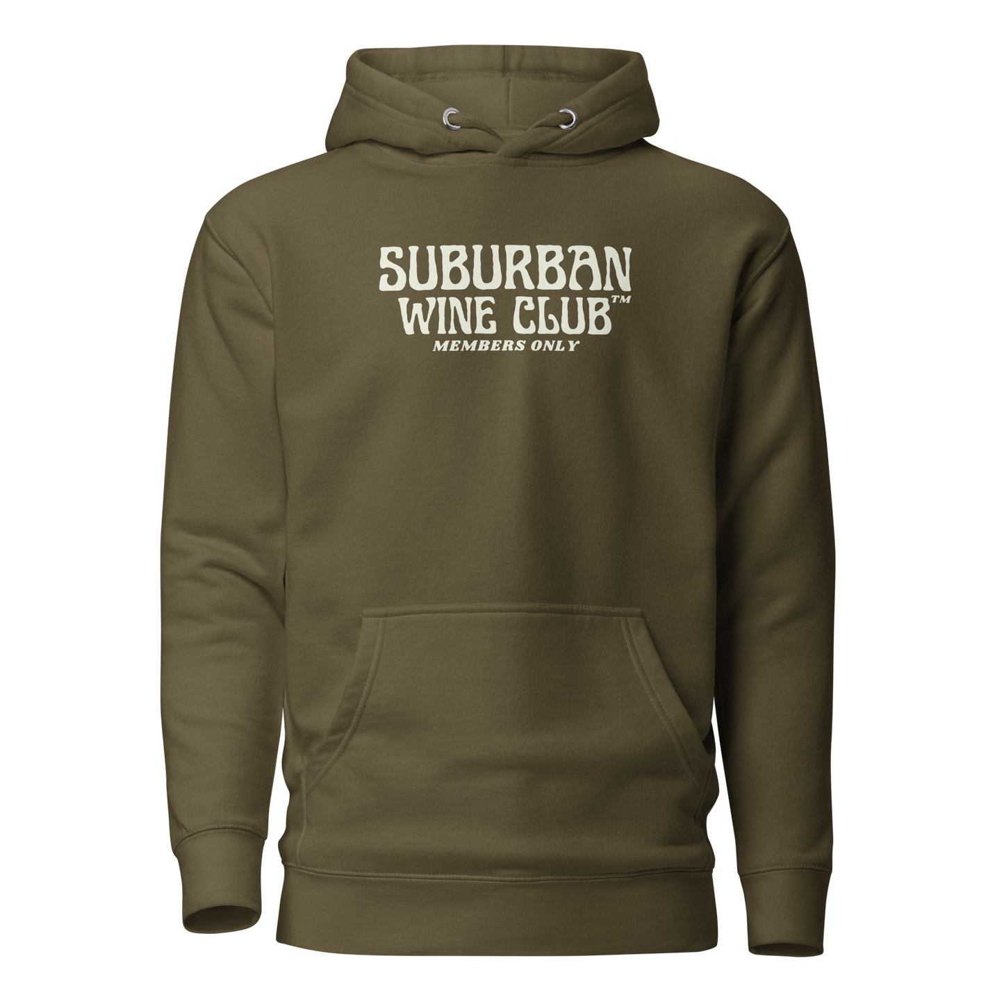 Suburban WIne Club™ Unisex Premium Hoodie | Cotton Heritage M2580 | Front