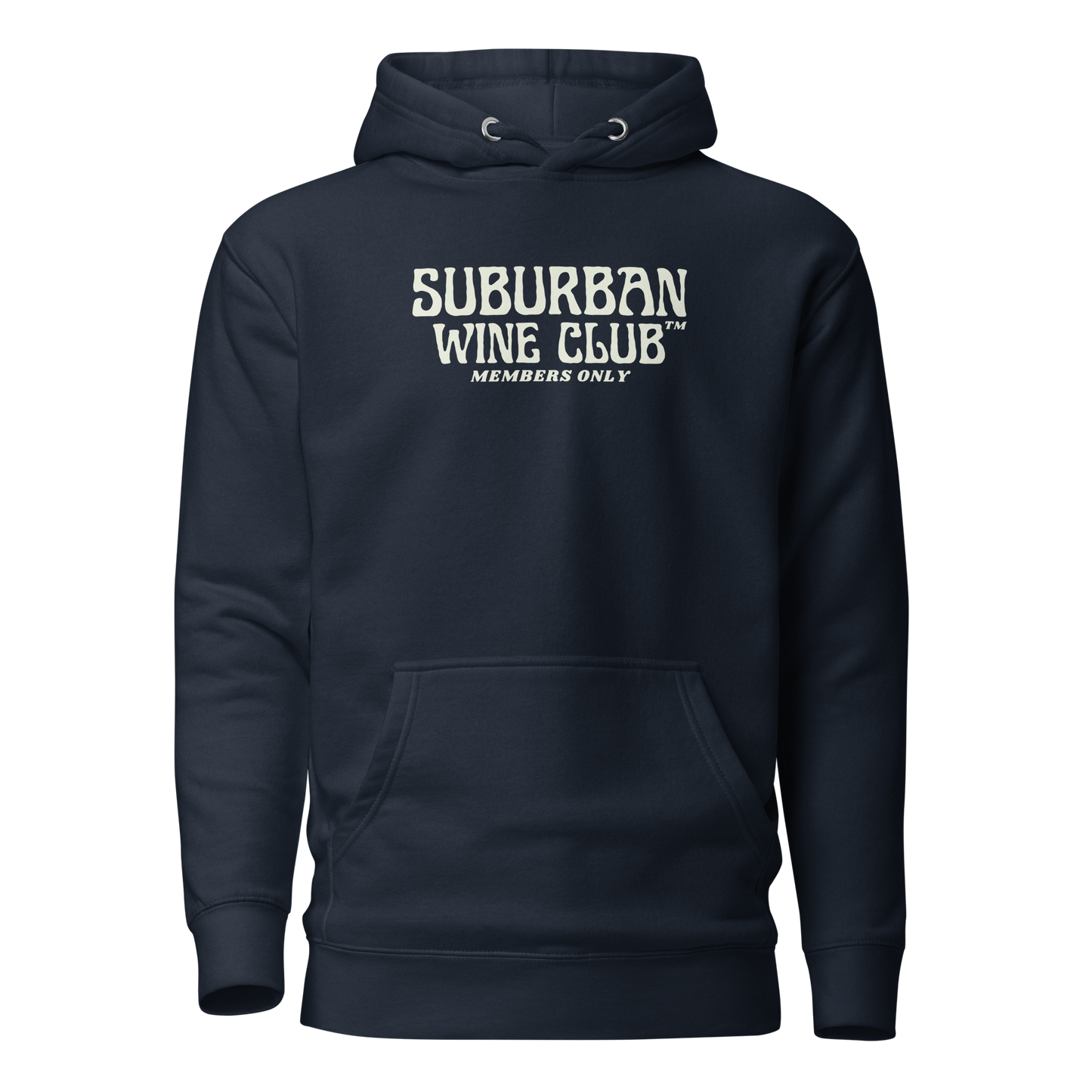 Suburban WIne Club™ Unisex Premium Hoodie | Cotton Heritage M2580 | Front