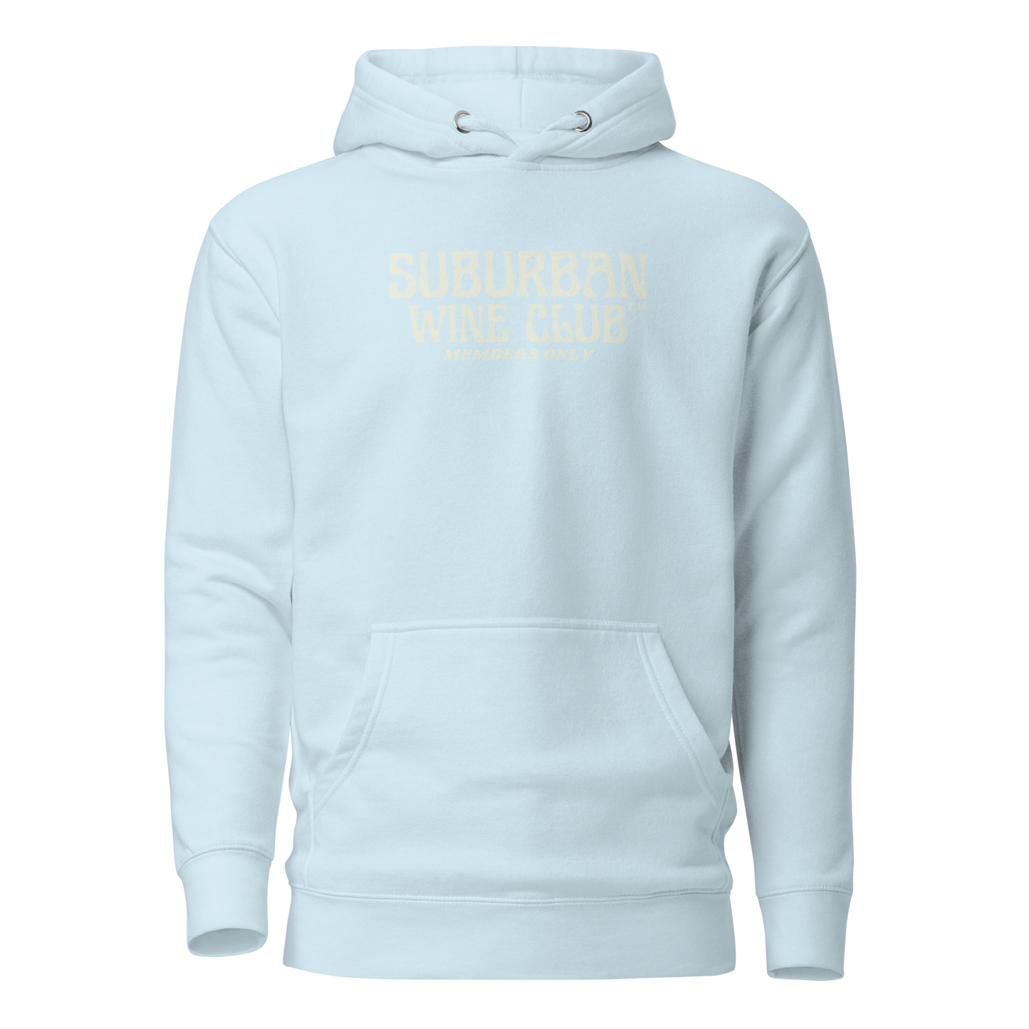 Suburban WIne Club™ Unisex Premium Hoodie | Cotton Heritage M2580 | Front