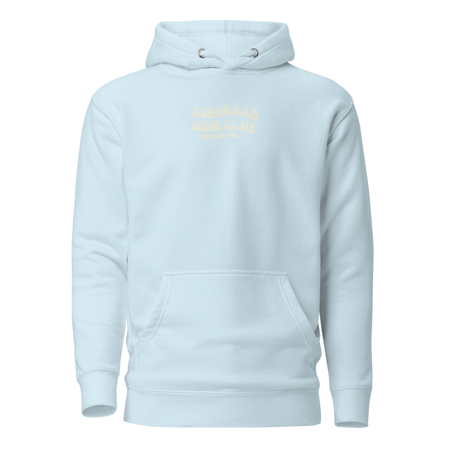 Suburban WIne Club™ Premium Hoodie | Cotton Heritage M2580 front/back