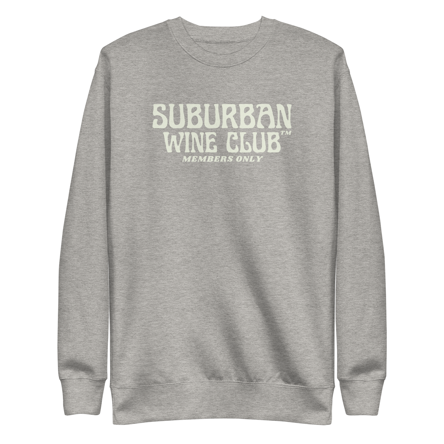 Suburban WIne Club™ Premium Sweatshirt | Cotton Heritage M2480 Front