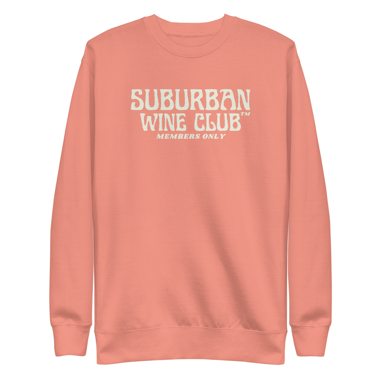Suburban WIne Club™ Premium Sweatshirt | Cotton Heritage M2480 Front