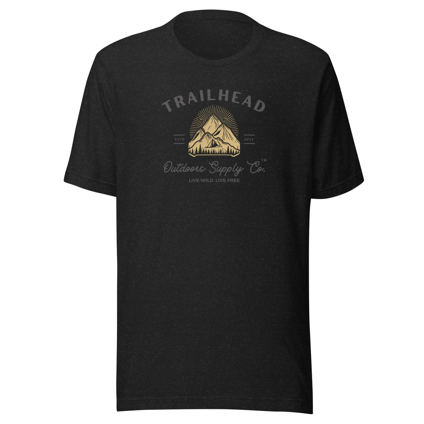 Trailhead Outdoors Supply Co.™ T-Shirt Live Wild Live Free Bella + Canvas 3100