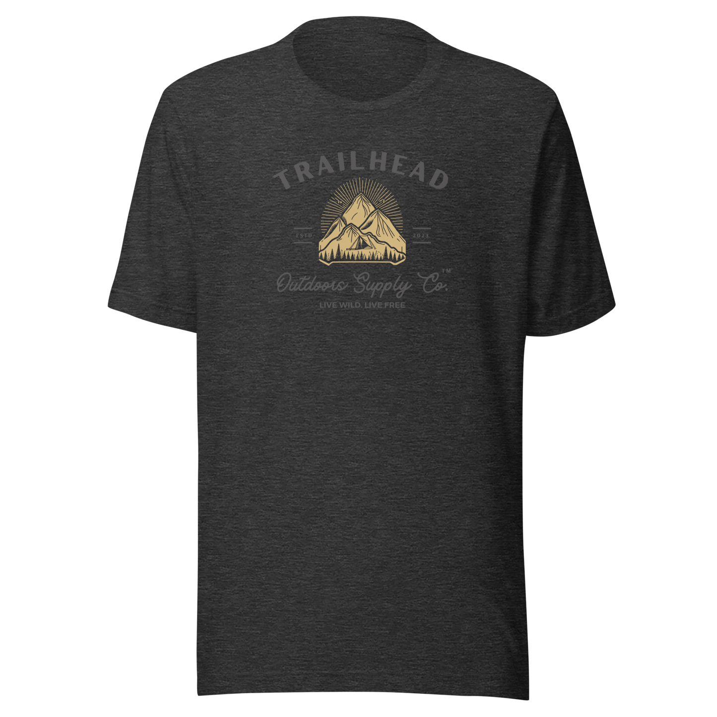 Trailhead Outdoors Supply Co.™ T-Shirt Live Wild Live Free Bella + Canvas 3100