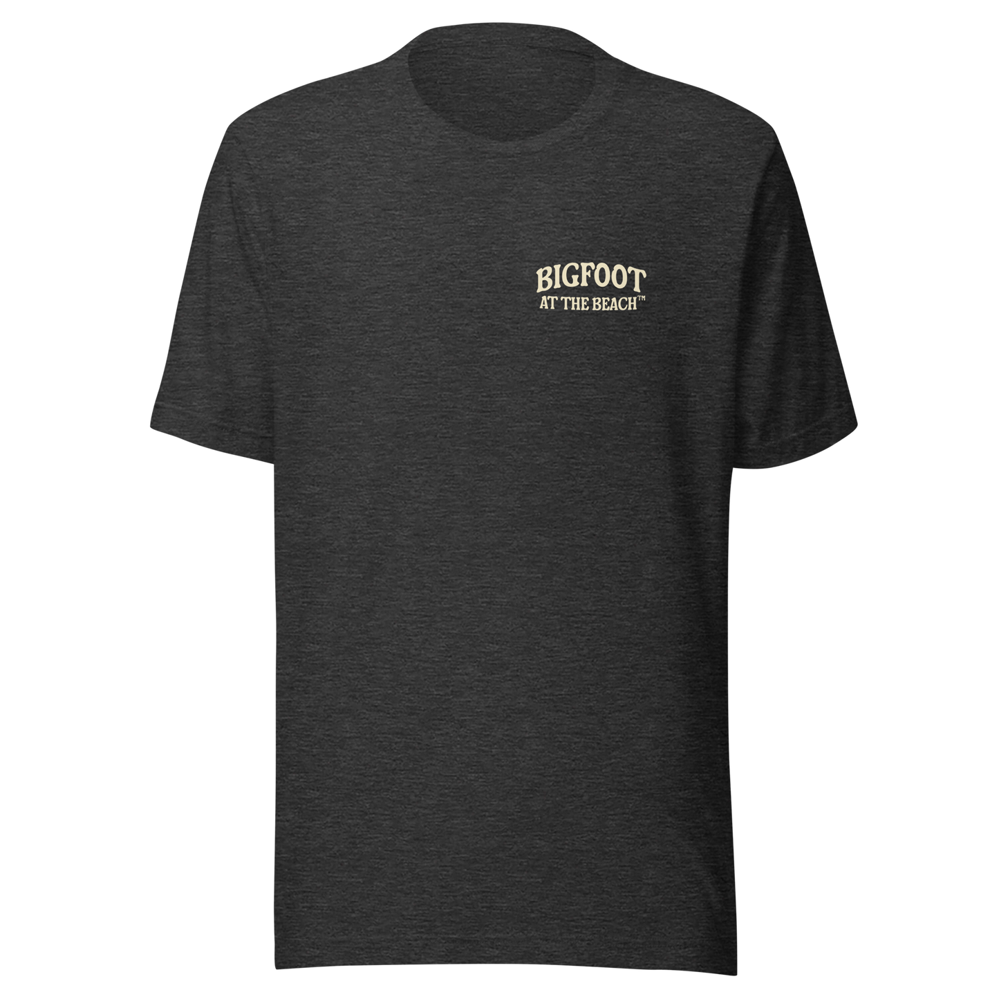 Bigfoot at the Beach T-Shirt - LIfestyle Apparel Brands