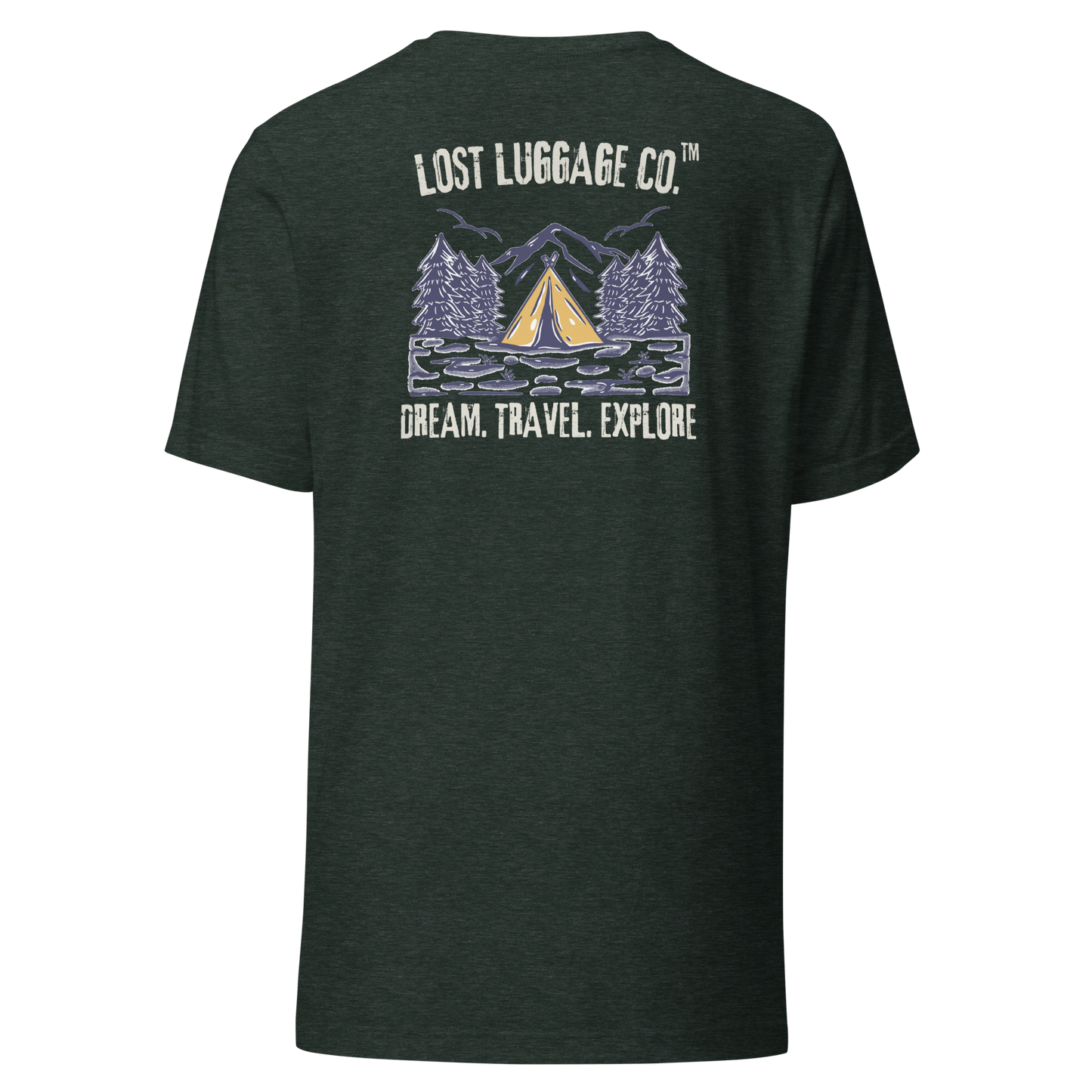 Lost Luggage Co™ T-shirt - Dream Travel Explore