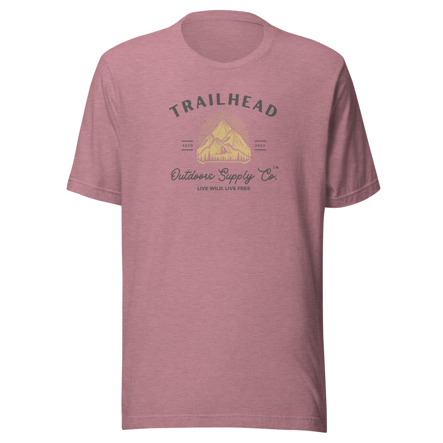 Trailhead Outdoors Supply Co.™ T-Shirt Live Wild Live Free Bella + Canvas 3100