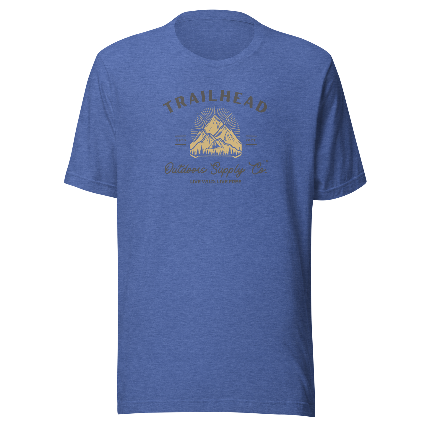 Trailhead Outdoors Supply Co.™ T-Shirt Live Wild Live Free Bella + Canvas 3100