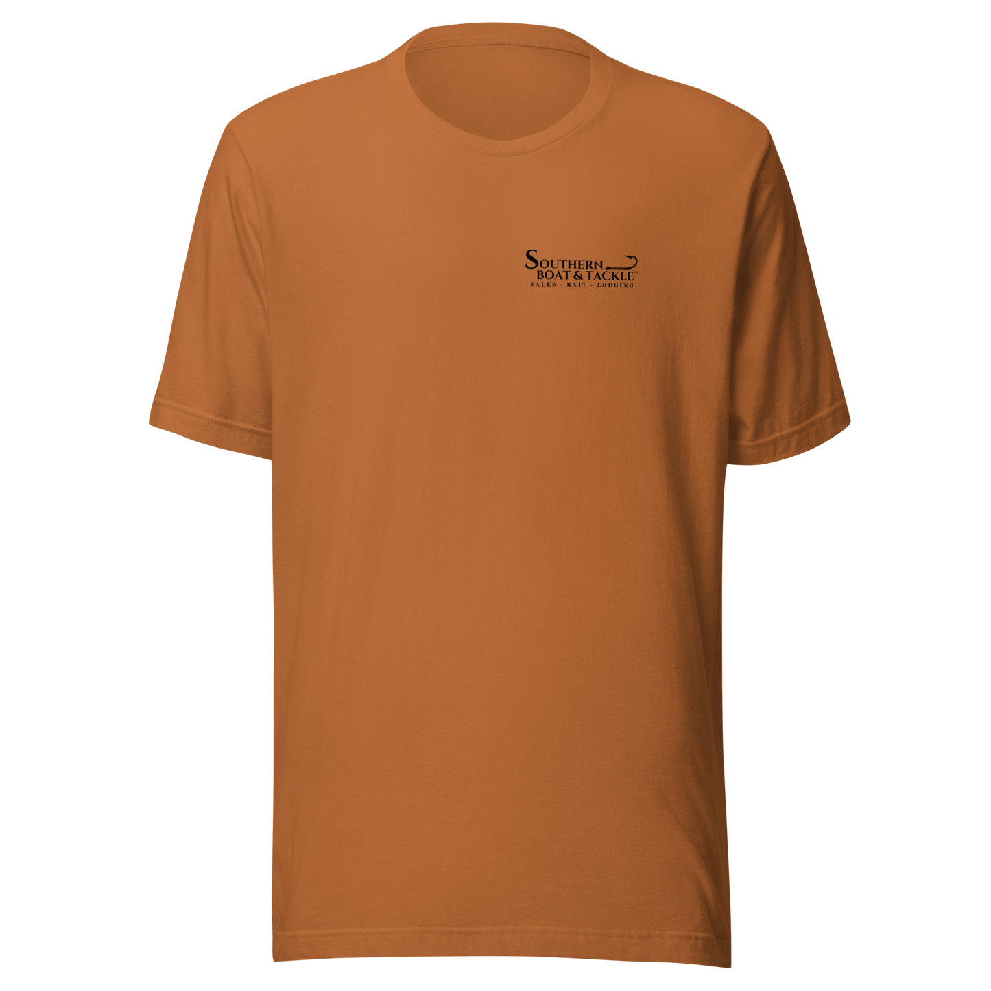 Southern Boat and Tackle - Sales - Bait - Lodging T-Shirt - Fishing - Outdoors - Lifestyle Apparel Brands