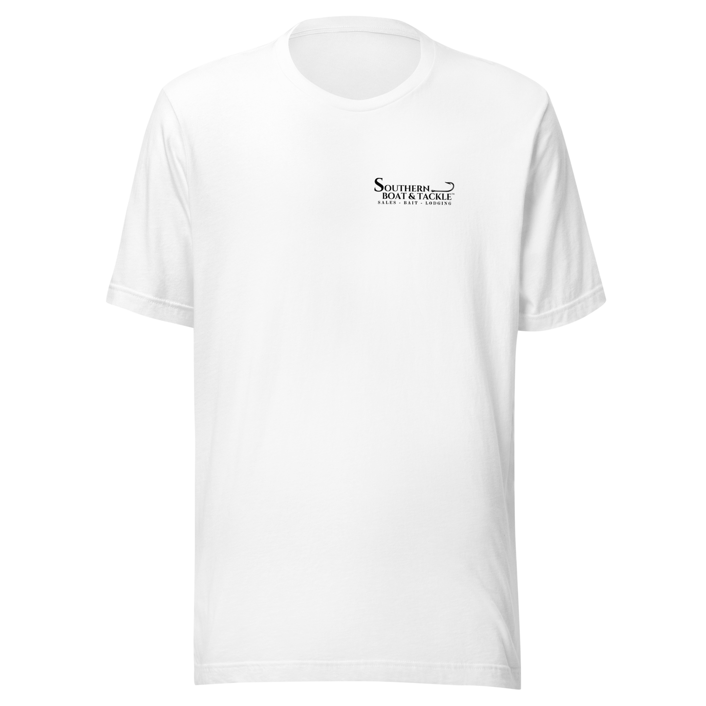 Southern Boat and Tackle - Sales - Bait - Lodging T-Shirt - Fishing - Outdoors - Lifestyle Apparel Brands