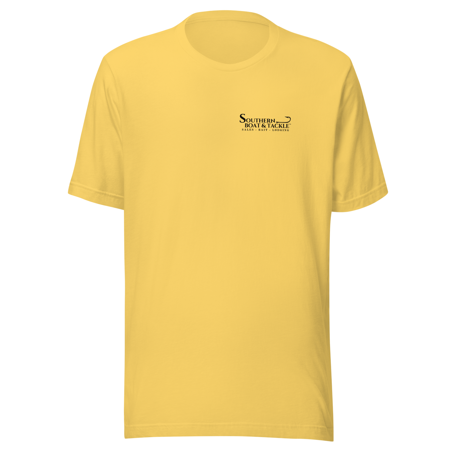 Southern Boat and Tackle - Sales - Bait - Lodging T-Shirt - Fishing - Outdoors - Lifestyle Apparel Brands
