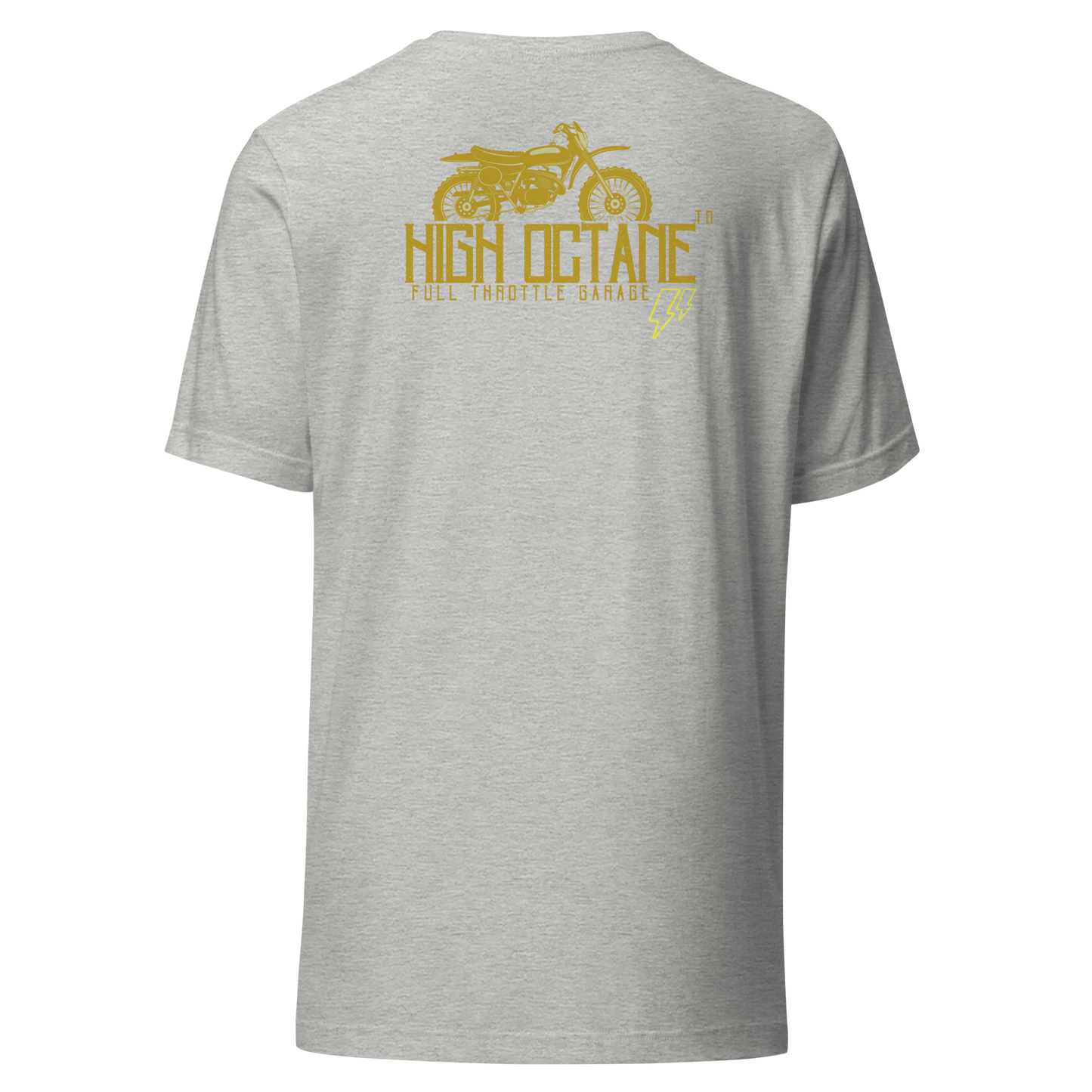 High Octane Full Throttle Garage T-Shirt - Bella + Canvas