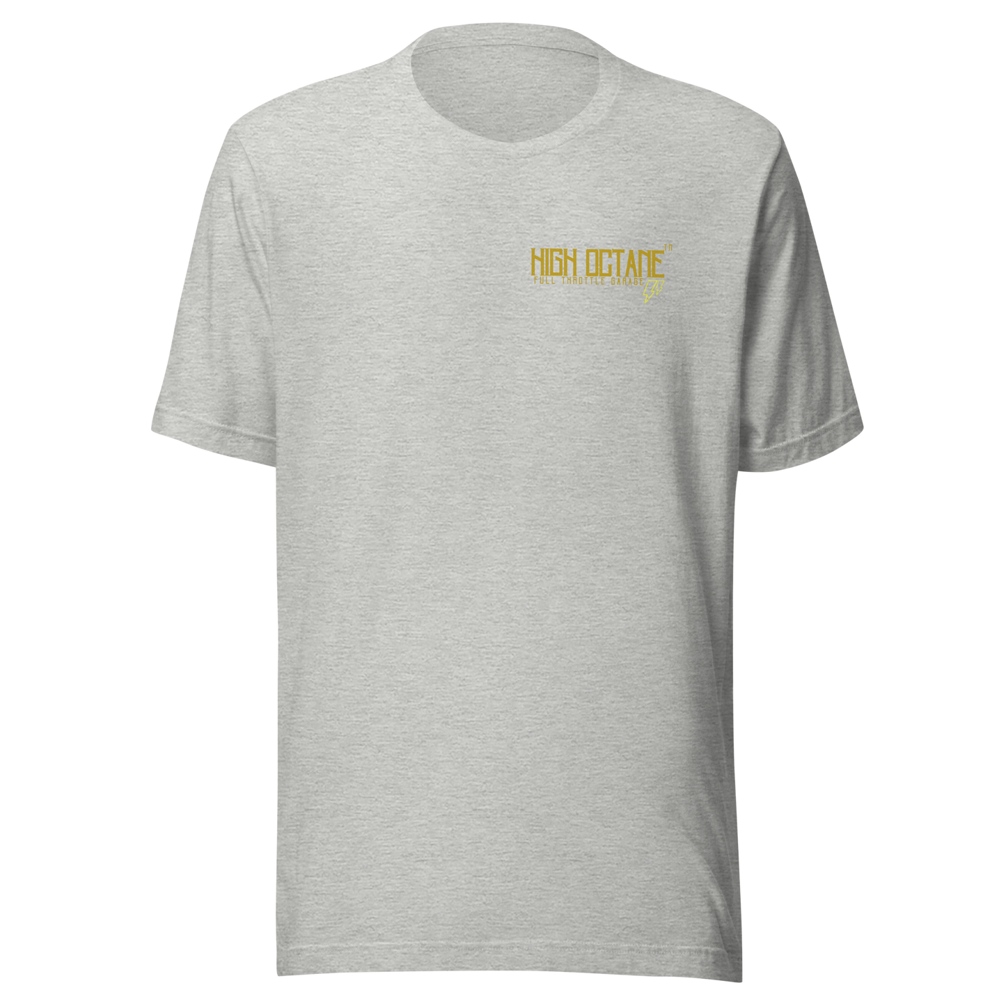 High Octane Full Throttle Garage T-Shirt - Bella + Canvas