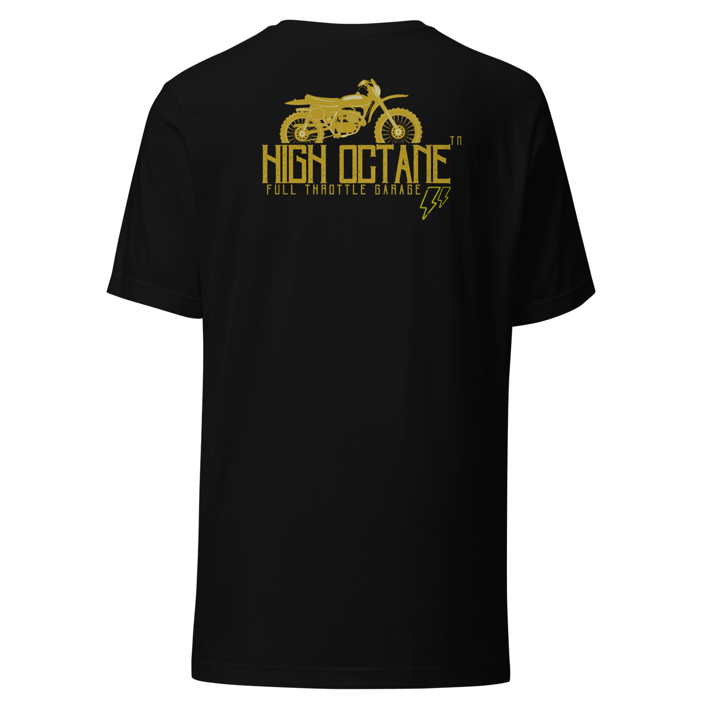 High Octane Full Throttle Garage T-Shirt - Bella + Canvas