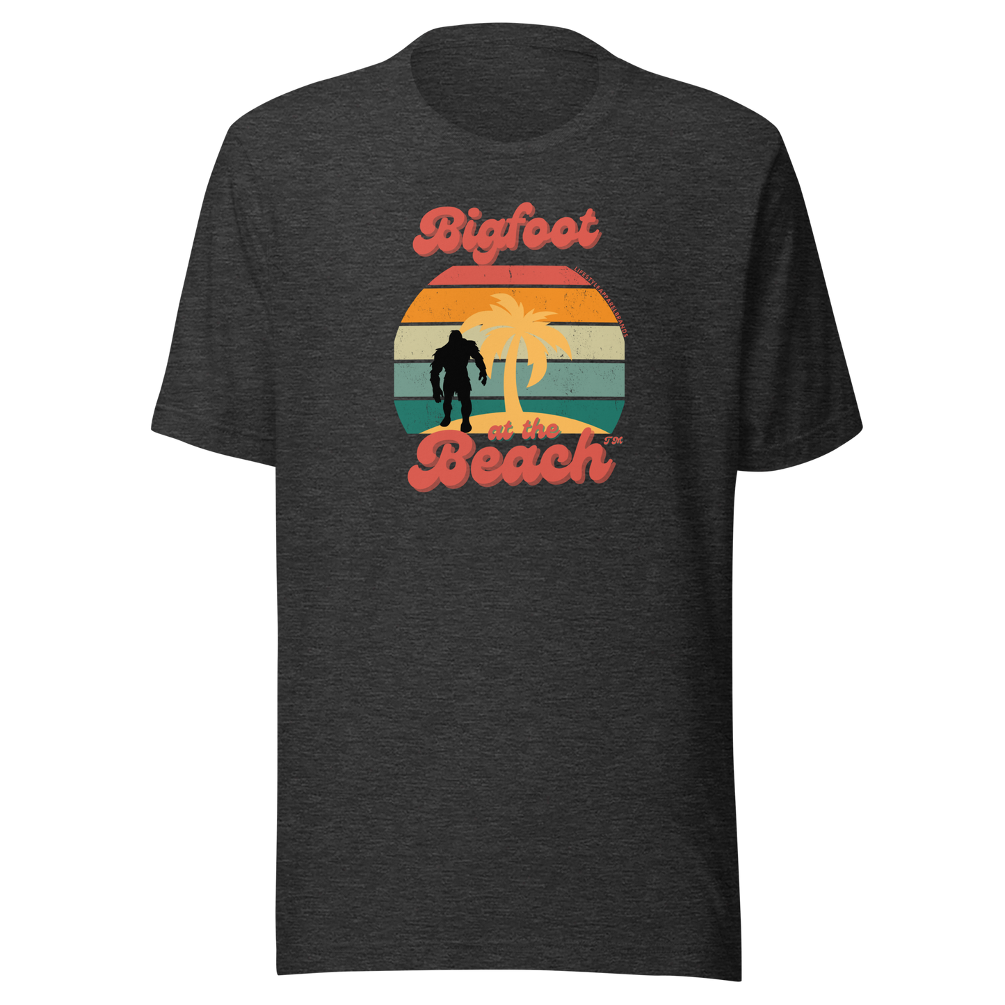 Bigfoot at the Beach T-Shirt - Bella + Canvas