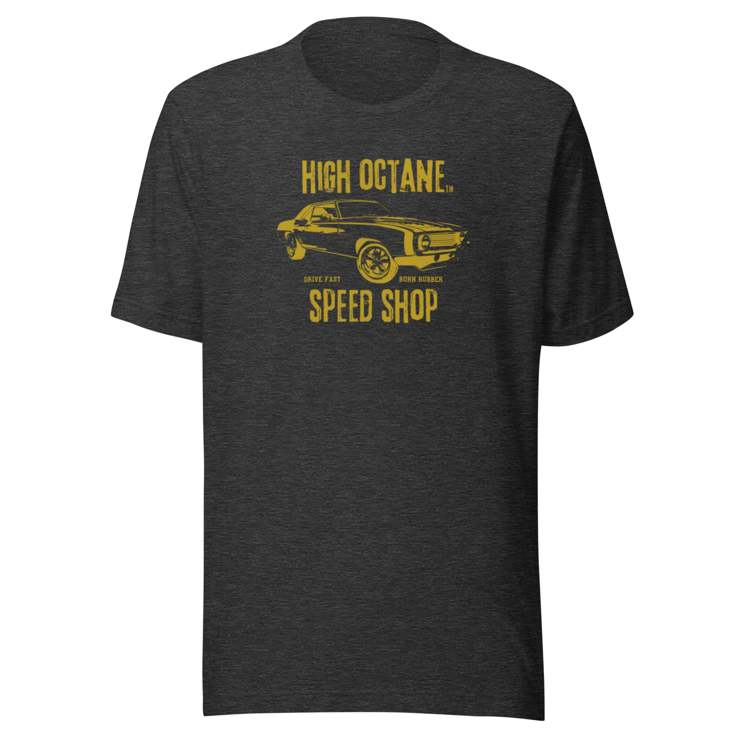 High Octane Speed Shop Camaro T-Shirt - Bella + Canvas