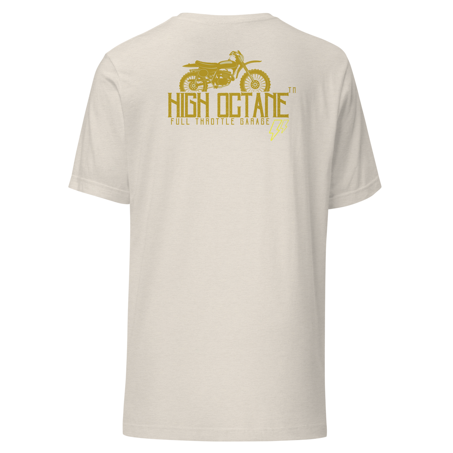 High Octane Full Throttle Garage T-Shirt - Bella + Canvas