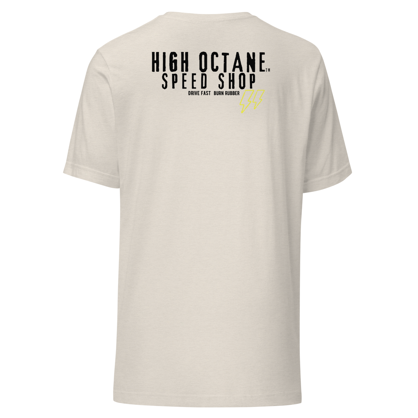 High Octane Speed Shop T-Shirt - Bella + Canvas