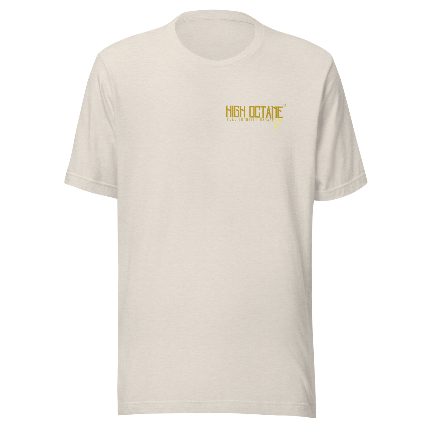 High Octane Full Throttle Garage T-Shirt - Bella + Canvas