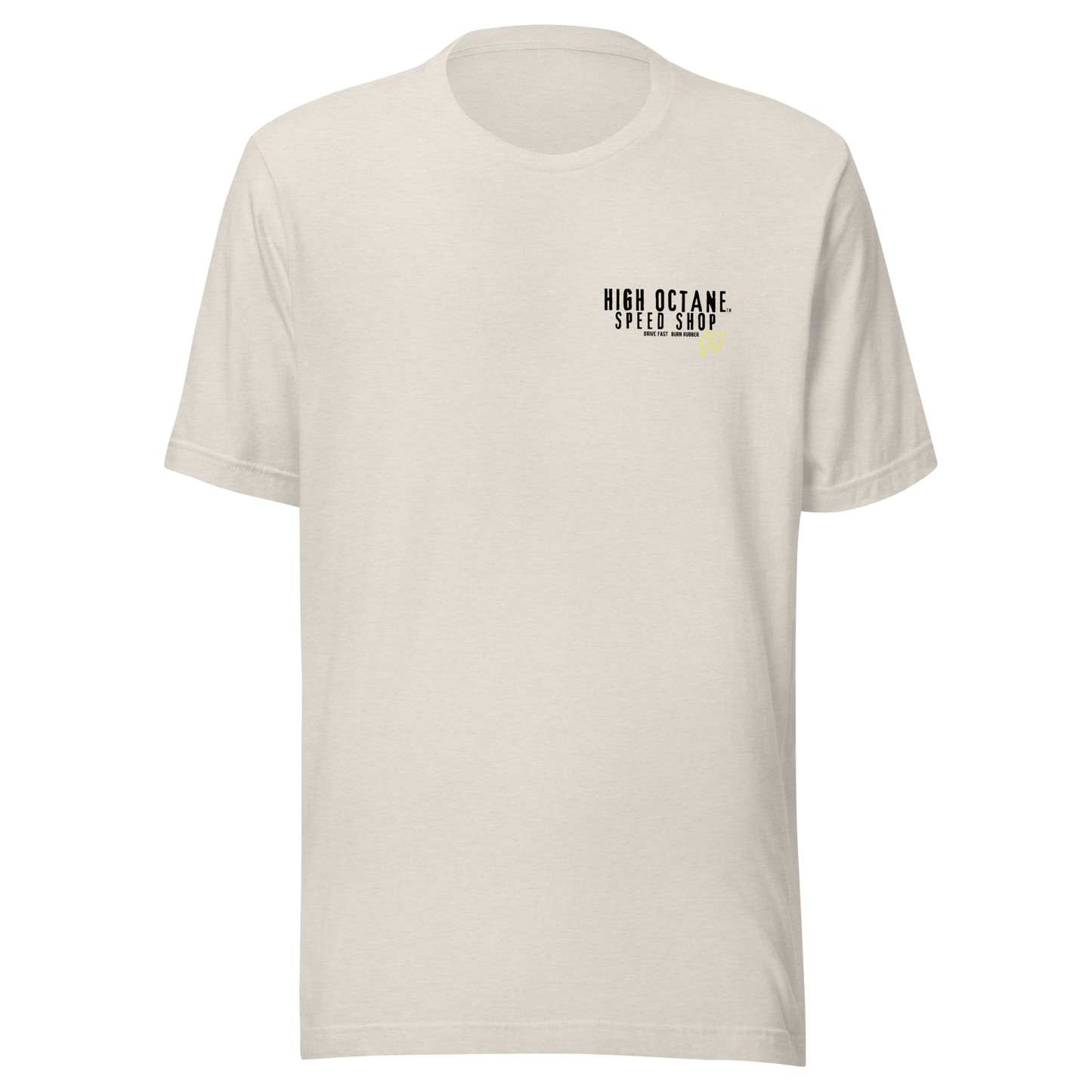 High Octane Speed Shop T-Shirt - Bella + Canvas