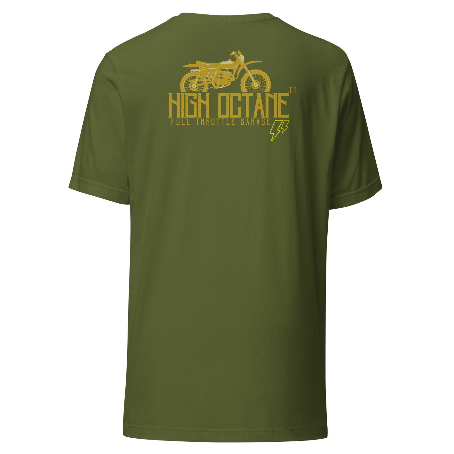 High Octane Full Throttle Garage T-Shirt - Bella + Canvas