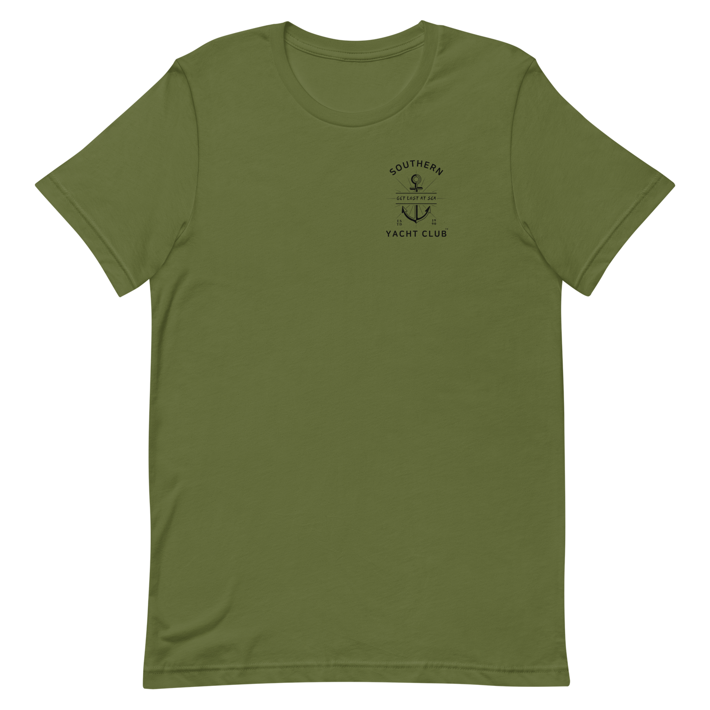 Southern Yacht Club T-Shirt Get lost at Sea - Bella + Canvas