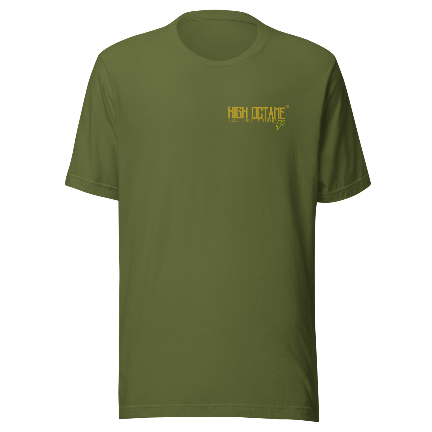 High Octane Full Throttle Garage T-Shirt - Bella + Canvas
