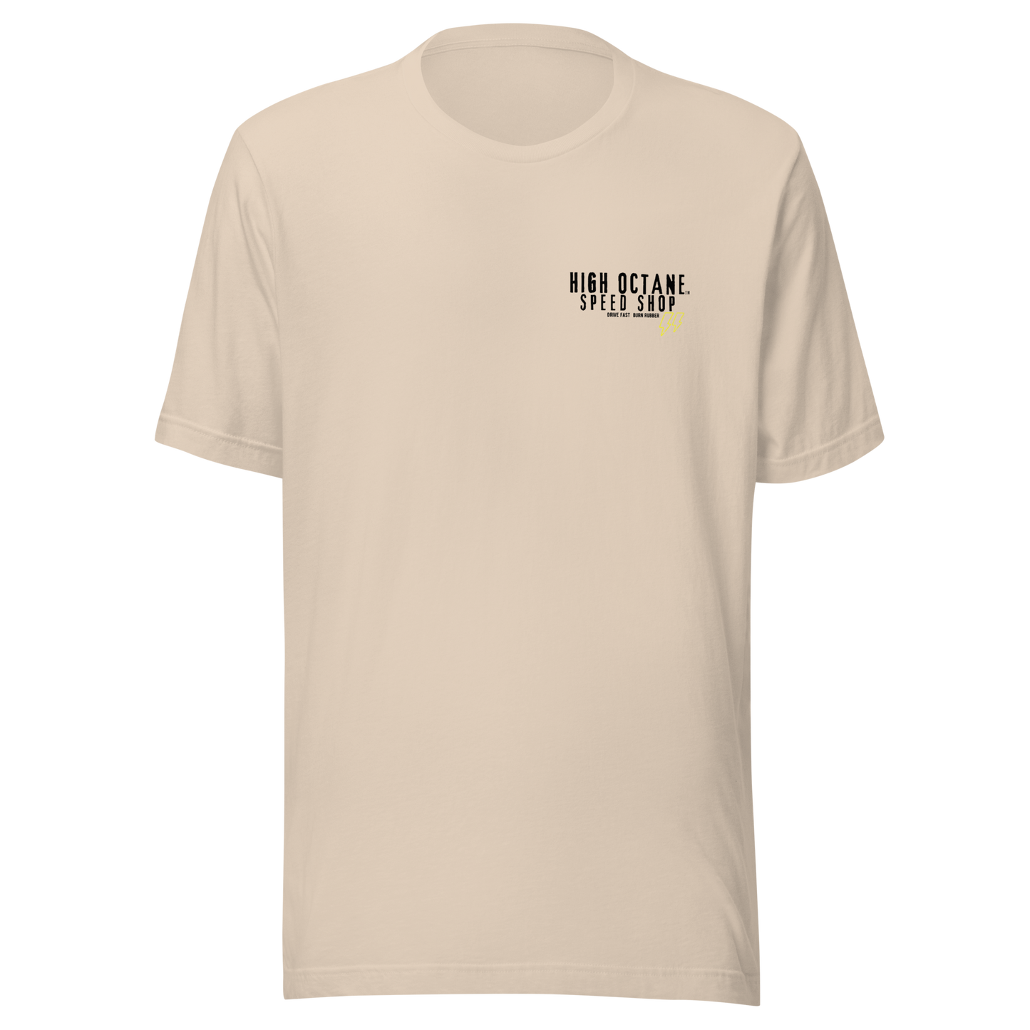High Octane Speed Shop T-Shirt - Bella + Canvas
