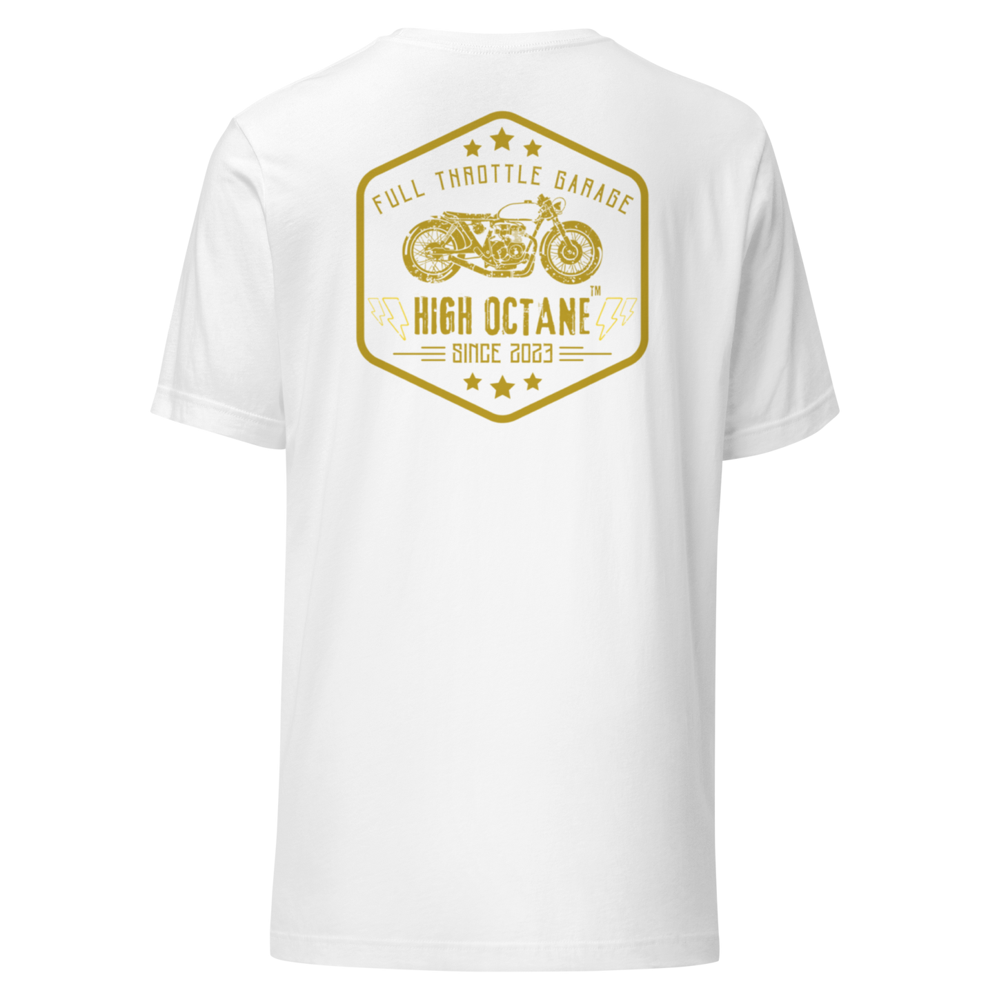 High Octane Full Throttle Garage T-Shirt- Bella + Canvas