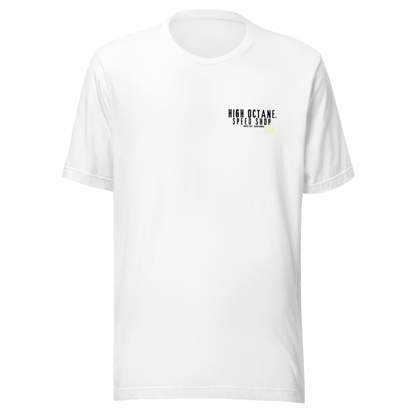 High Octane Speed Shop T-Shirt - Bella + Canvas