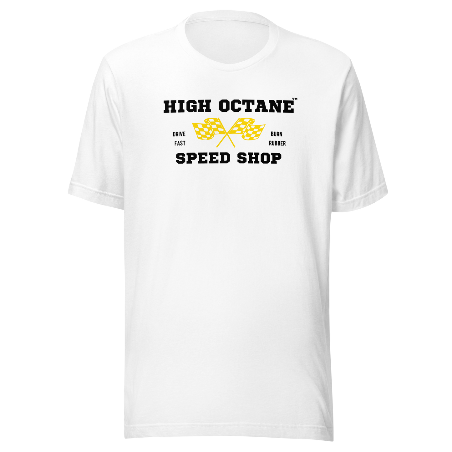 High Octane Speed Shop T-Shirt - Bella + Canvas