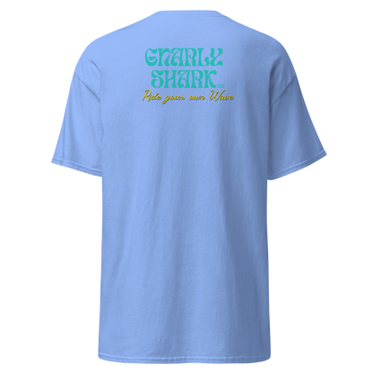 Gnarly Shark T-Shirt - Front / Back - Gildan classic 5000