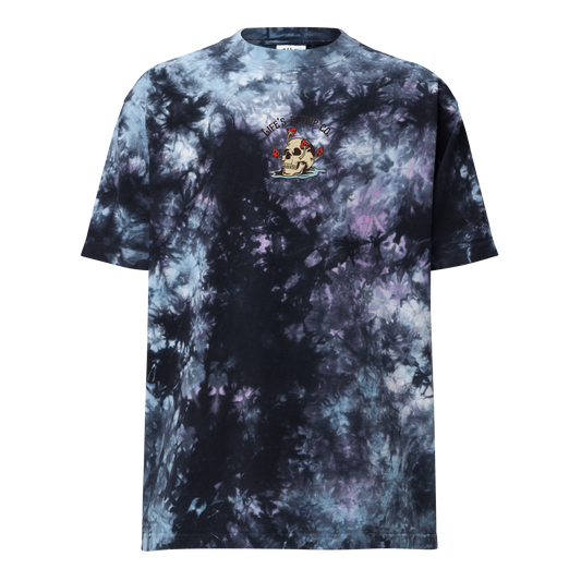 Life's a Trip Co.™ Embroidery - Oversized Tie-Dye T-Shirt - Shaka Wear