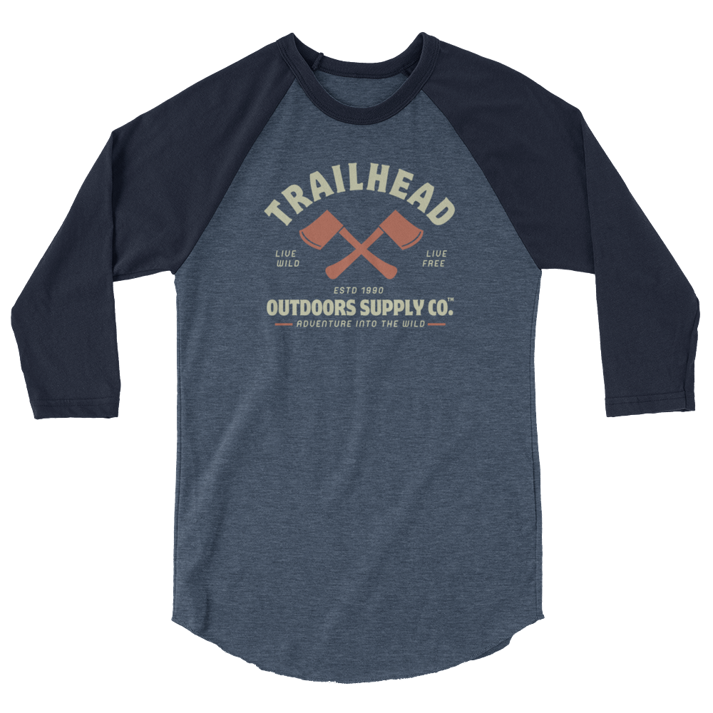 Trailhead Outdoors Supply Co.™ 3/4 Sleeve Raglan Shirt