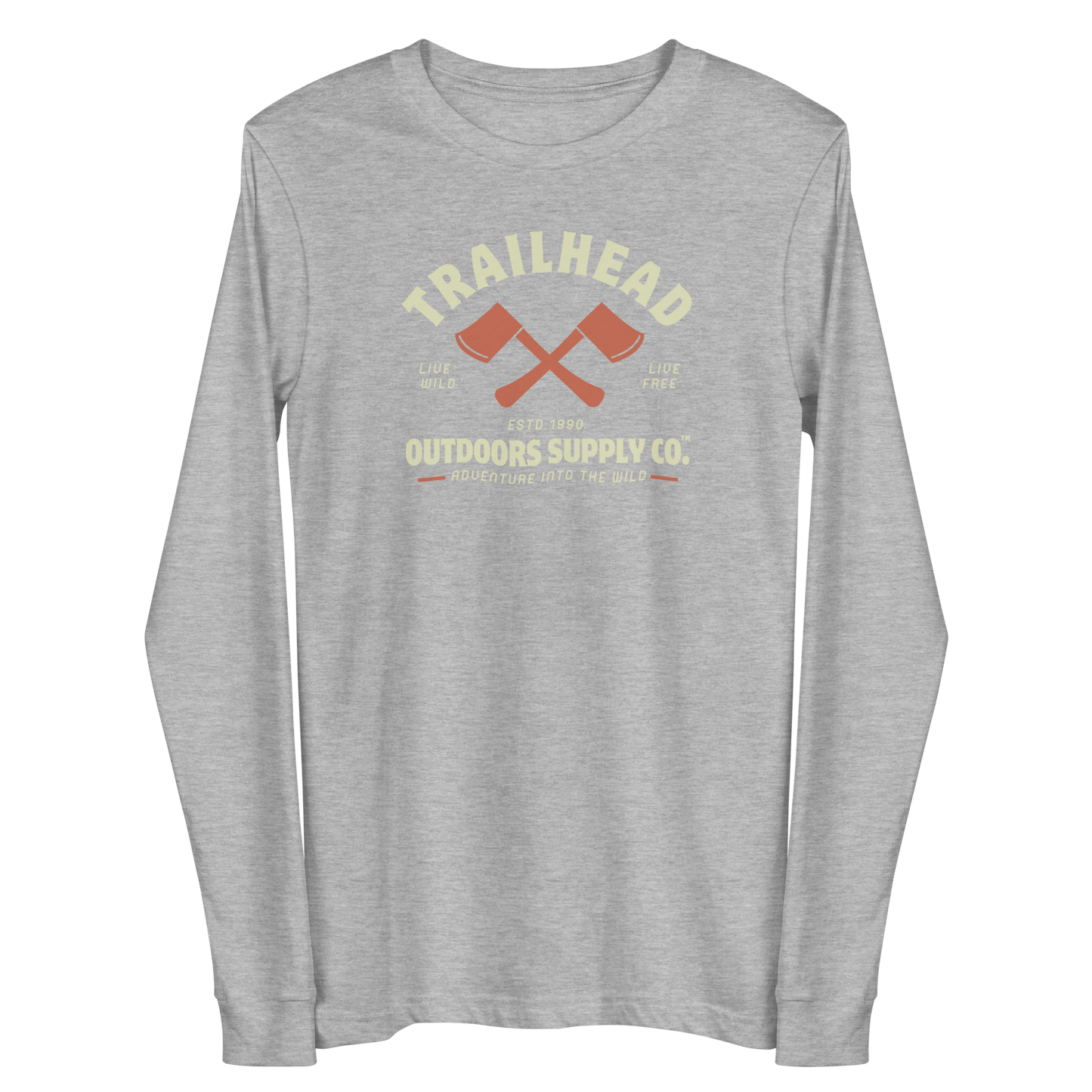 Trailhead Outdoors Supply Co.™ Long Sleeve Tee | Bella + Canvas 3501