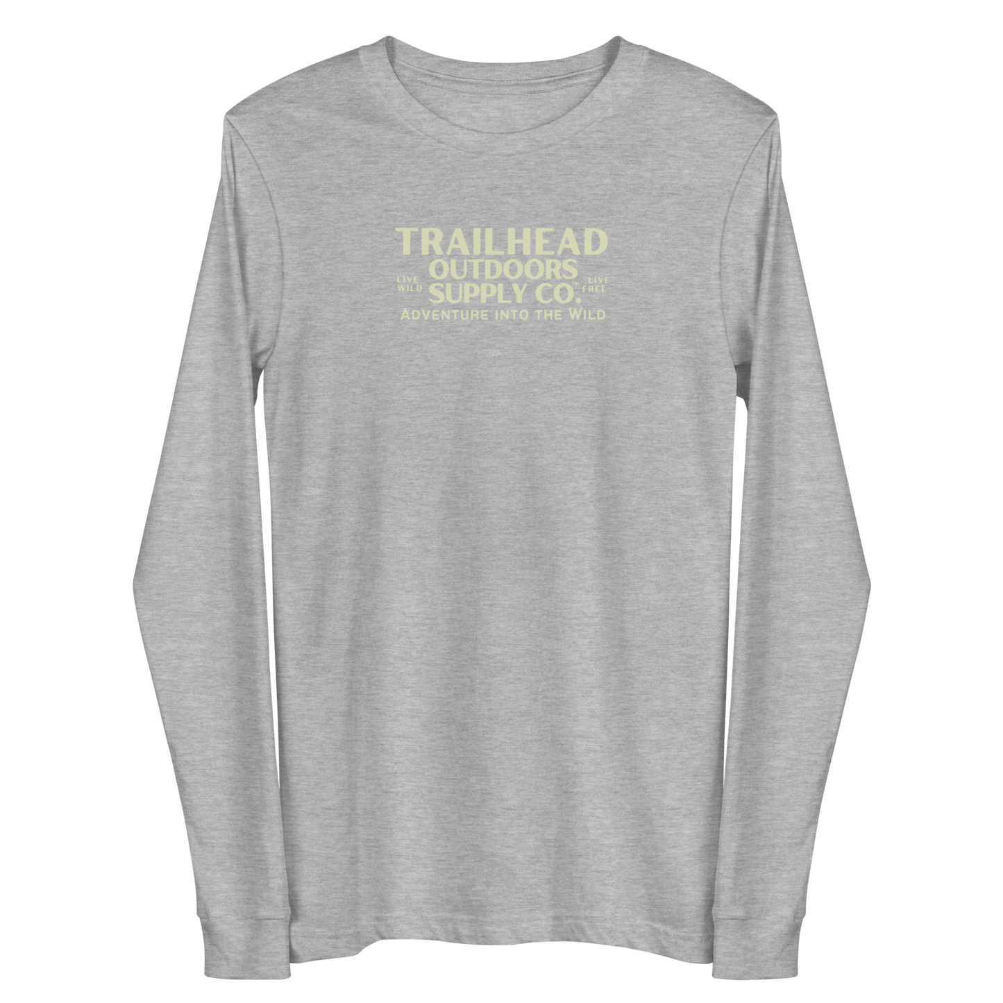 Trailhead Outdoors Supply Co.™ Long Sleeve Tee | Bella + Canvas 3501