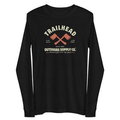 Trailhead Outdoors Supply Co.™ Long Sleeve Tee | Bella + Canvas 3501