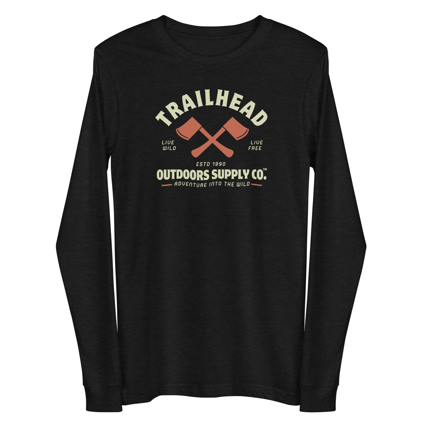 Trailhead Outdoors Supply Co.™ Long Sleeve Tee | Bella + Canvas 3501