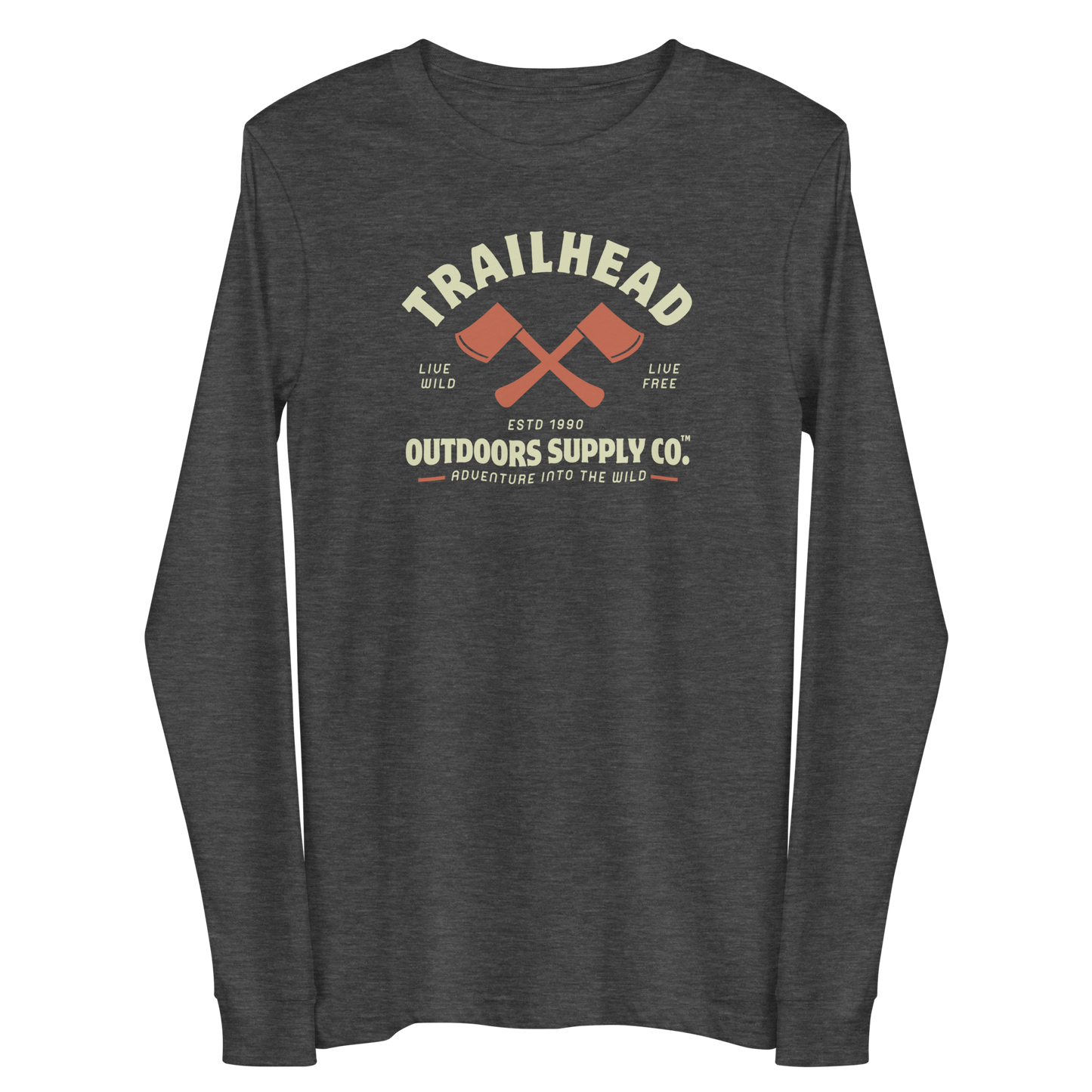 Trailhead Outdoors Supply Co.™ Long Sleeve Tee | Bella + Canvas 3501