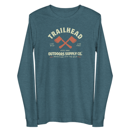 Trailhead Outdoors Supply Co.™ Long Sleeve Tee | Bella + Canvas 3501