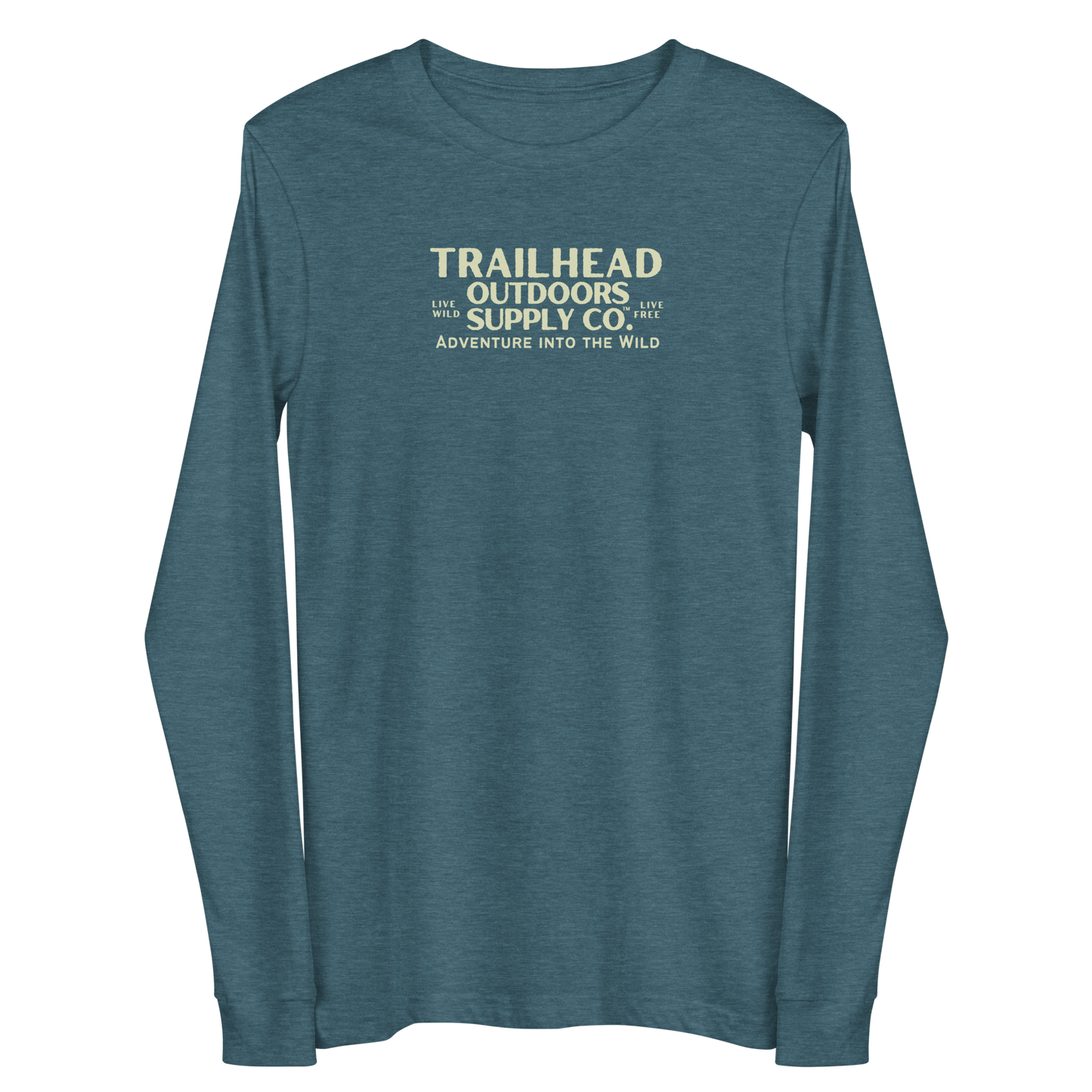 Trailhead Outdoors Supply Co.™ Long Sleeve Tee | Bella + Canvas 3501