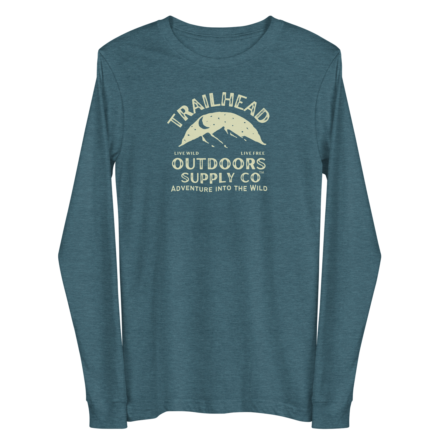 Trailhead Outdoors Supply Co.™ Long Sleeve Tee | Bella + Canvas 3501